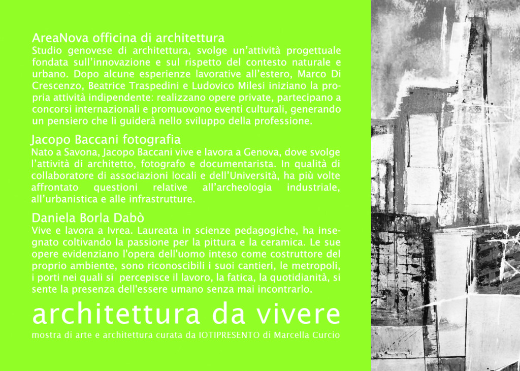 AreaNova officina di architettura Genova